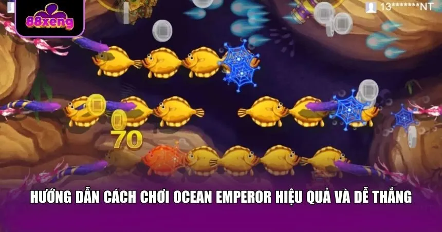 Nắm rõ cách chơi sẽ giúp bạn tăng cơ hội chiến thắng trong Ocean Emperor